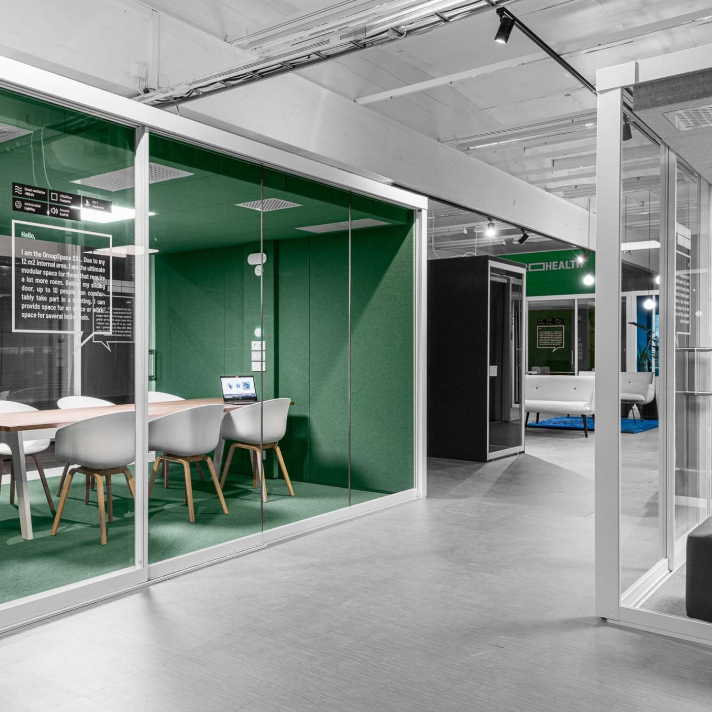 Tysta Rum i Kontorslandskap för Ökad Produktivitet och Trivsel