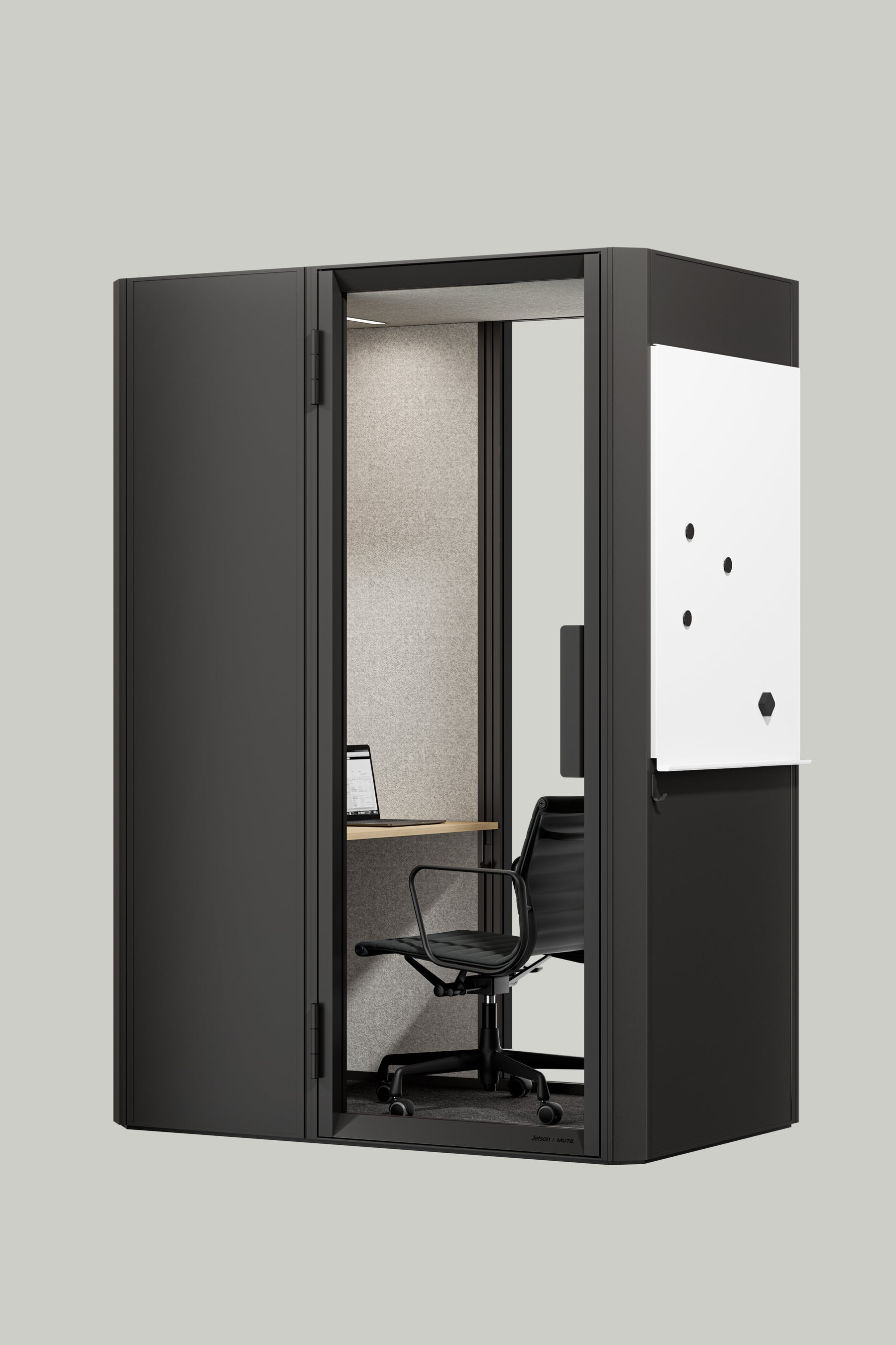 Telefonboks Jetson M1, H226xB158xD100cm (B-klasse)