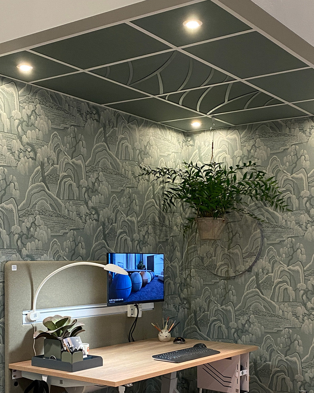 In the Grid Nature dekoration til Nova Akustikplader