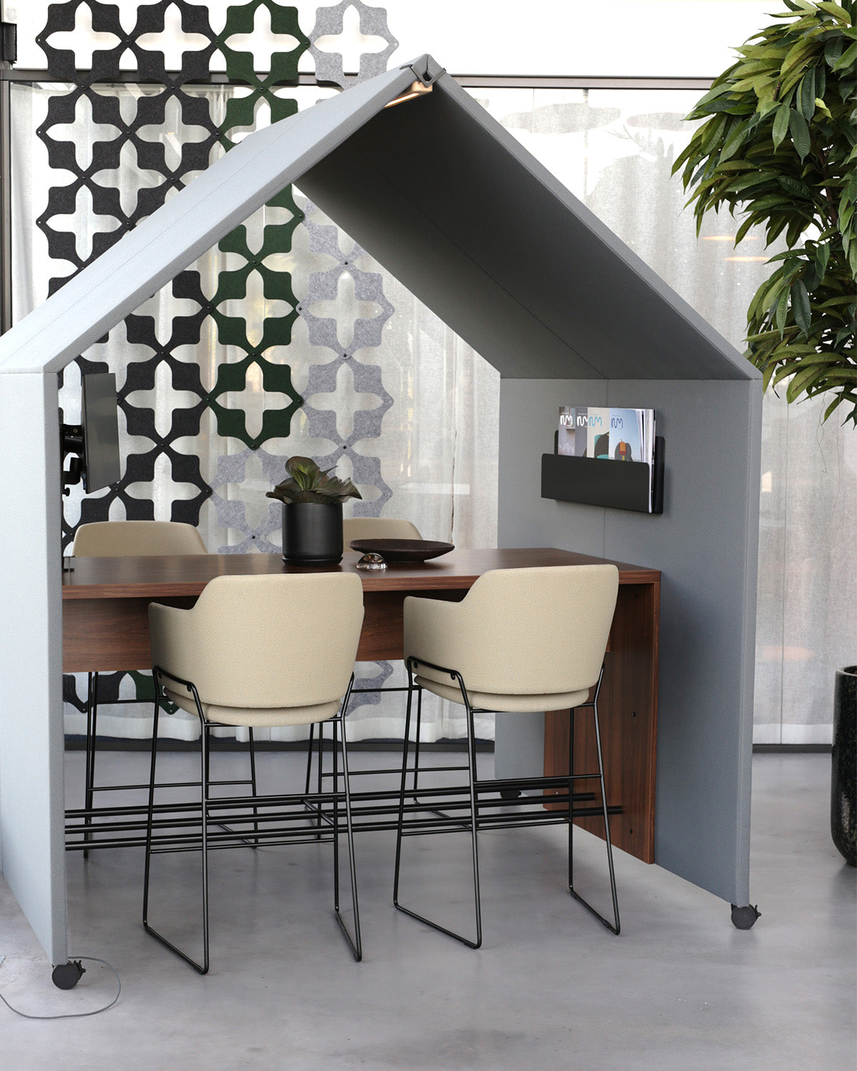 Væghylde Magazine+ til The Hut GEM & Half a Hut GEM