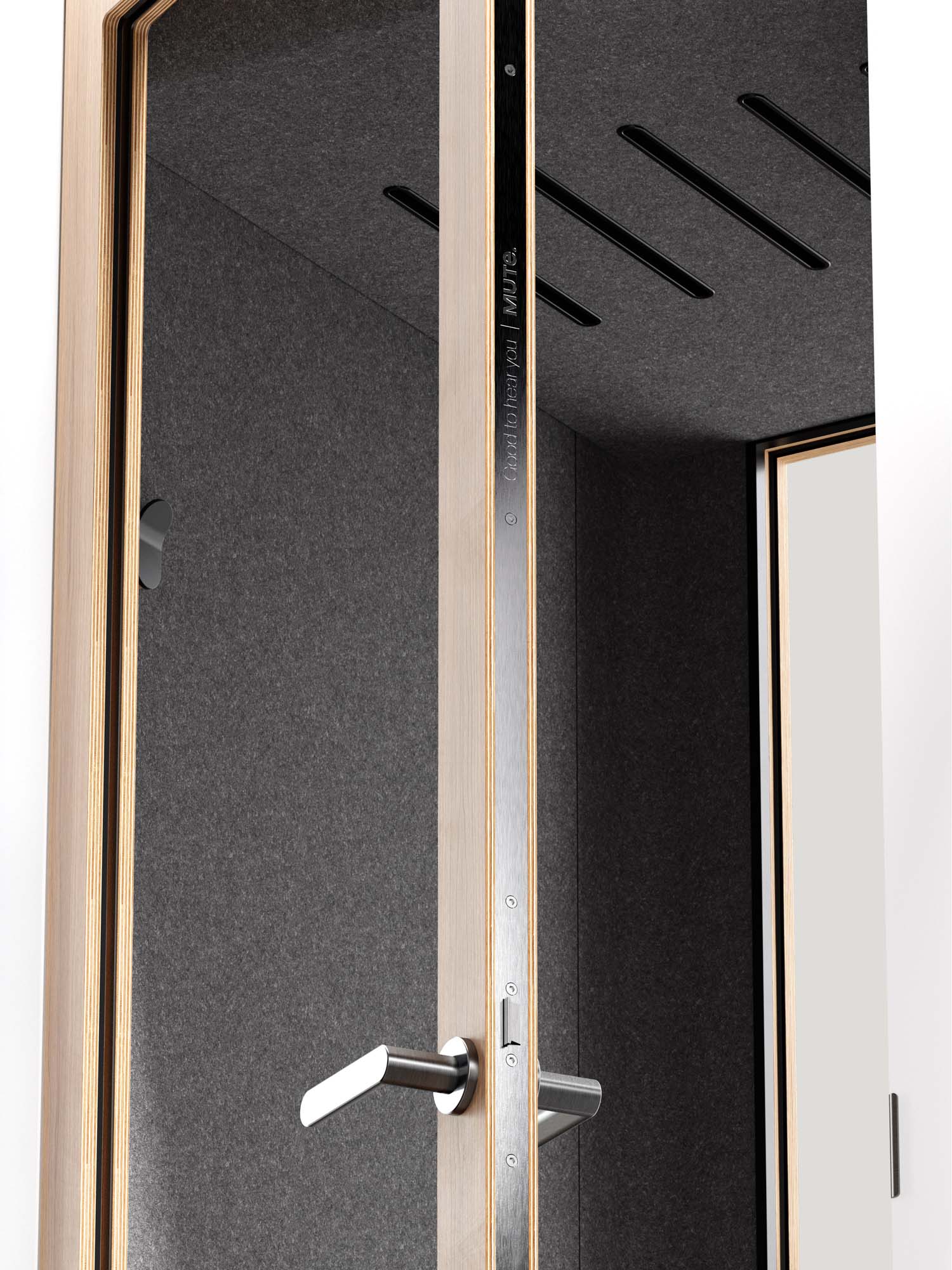 Dörr detalj Telefonbås Space S VC