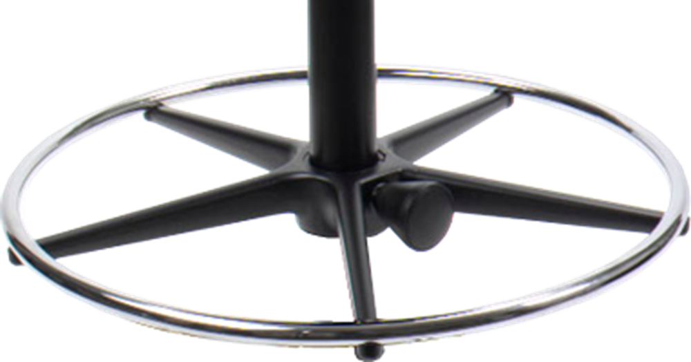 Sadelstol Officeline Polo M - Desinficerbart kunstlæder