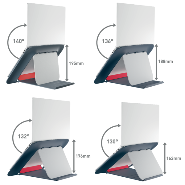 Laptopstand Leitz Cozy Ergo Justerbar