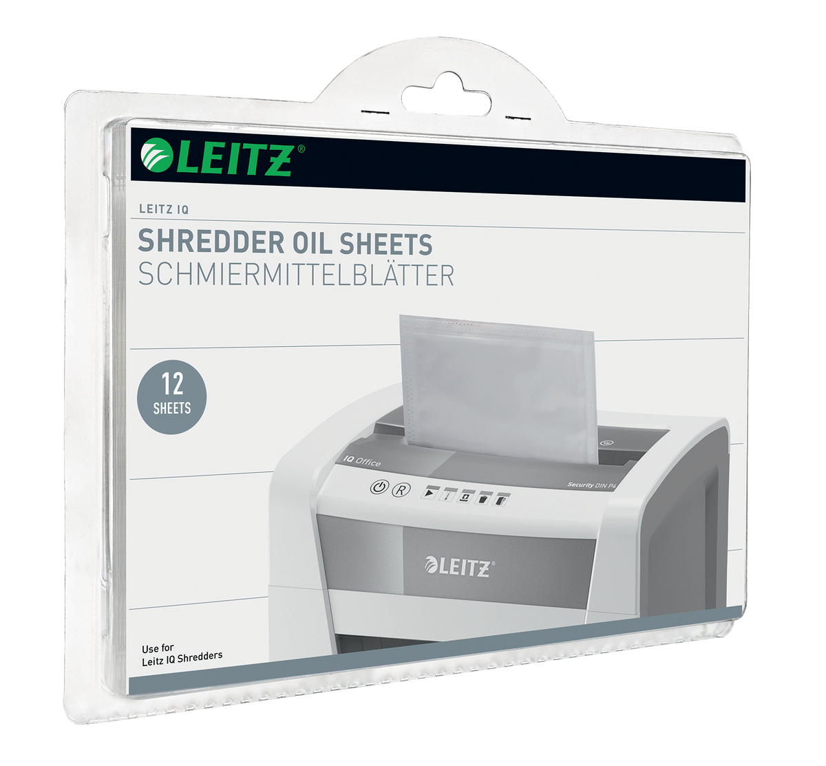 Oljepapir til Leitz IQ 12 stk