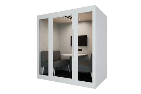 Mødeboks Beltton Pod Four H225 x B216 x D133 cm