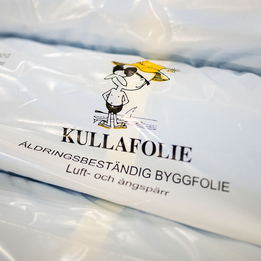Kullaplast 200 Aldersbestandig bygningsfolie – P-mærket luft- og dampspærre