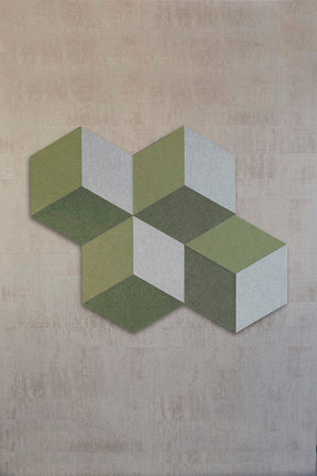 Akusitkplader væg Cubism EcoSUND®