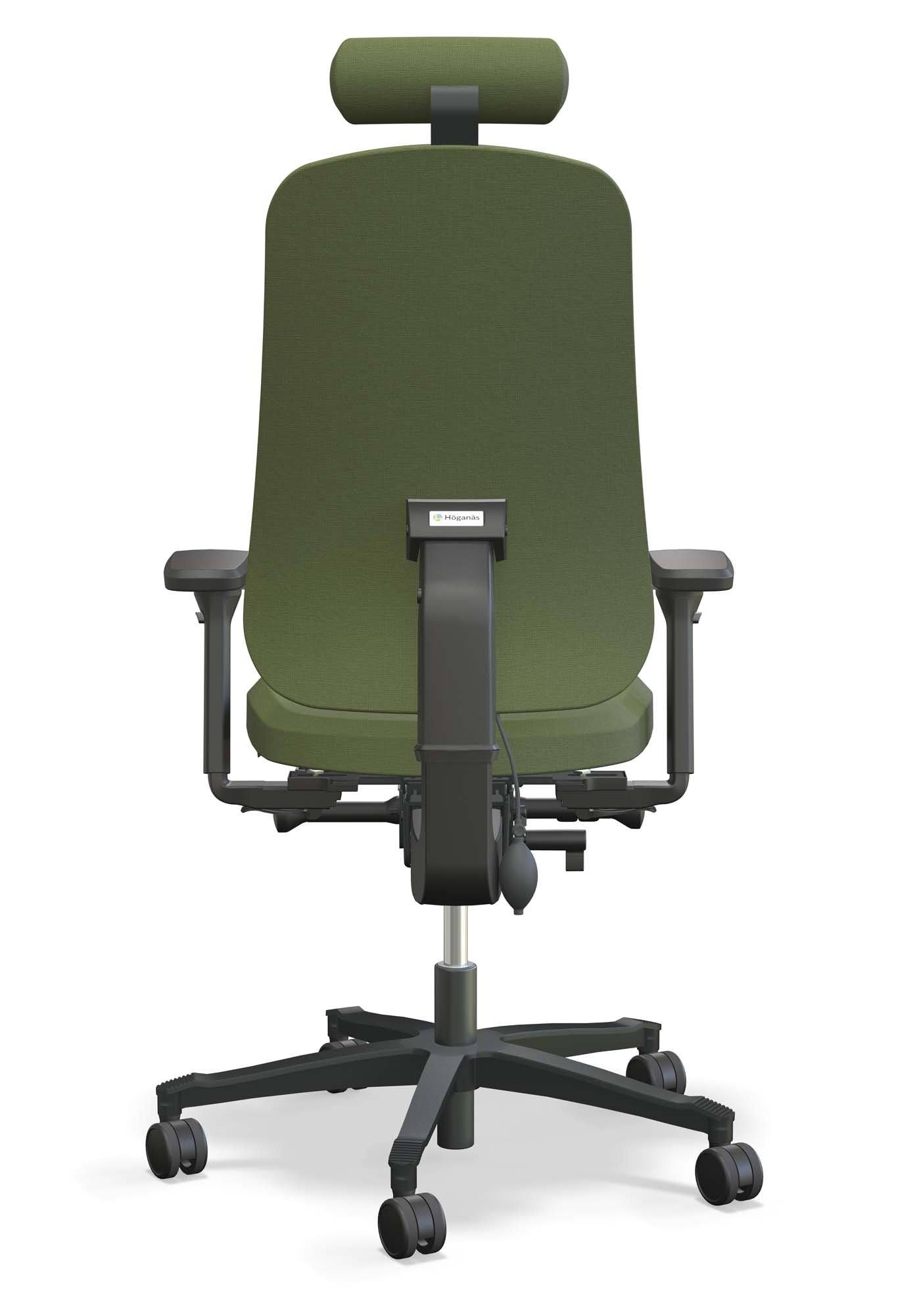 Höganäs +390 Ergonomisk Kontorsstol - Wulff Beltton