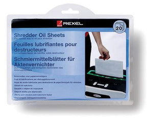 Oljeark Rexel Dokumentförstörare (20 st) - Wulff Beltton