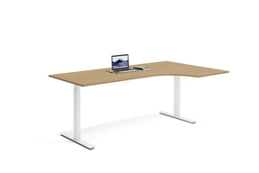 Hjørneskrivebord Højre 200x120x80cm - Ergofunk Smart