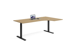 Hjørneskrivebord Højre 200x120x80cm - Ergofunk Smart