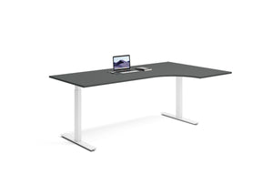 Hjørneskrivebord Højre 200x120x80cm - Ergofunk Smart