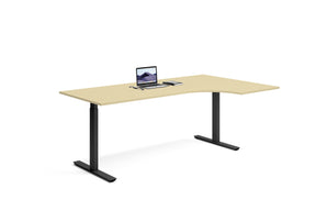 Hjørneskrivebord Højre 200x120x80cm - Ergofunk Smart