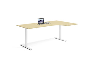 Hjørneskrivebord Højre 200x120x80cm - Ergofunk Smart
