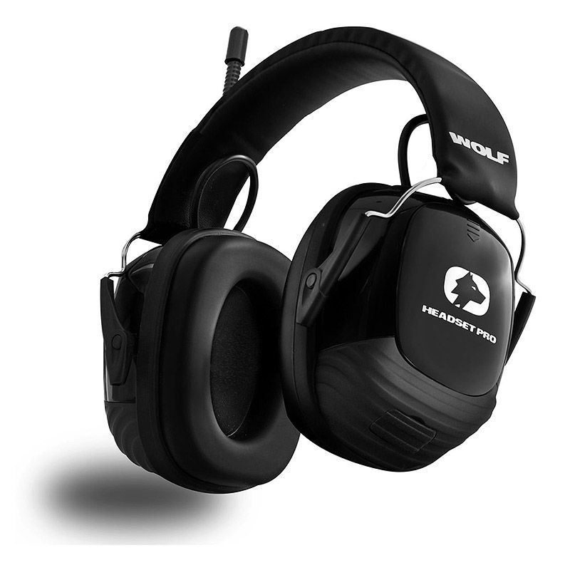 Høreværn WOLF Headset PRO, Høreværn Med Bluetooth & DAB+