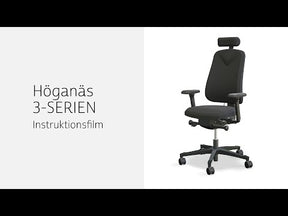 höganäs 390 kontorsstol instruktionsfilm