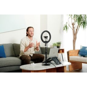 Stativ til webcam, lys eller mikrofon - Kensington Telescopic stander A1010