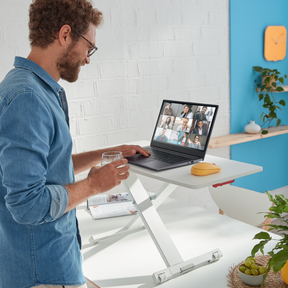 Laptopstand Hævede og sænkbare Leitz Cozy Ergo
