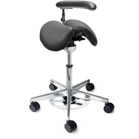 Sadelstol Officeline Polo Split - Kunstlæder