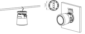 MBerg 2.0, 21W, 48V LED-byggepladsarmatur, 2000lm