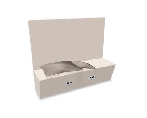 Sofa lydabsorberende | The Hut Sofa