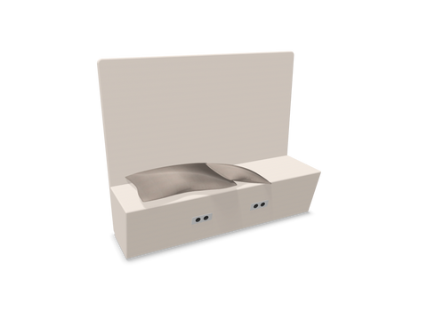 Sofa lydabsorberende | The Hut Sofa