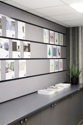 Lydabsorberende opslagstavle Storyboard EcoSUND®